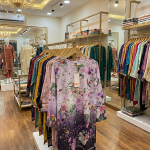 Lilac Dusk – Printed 2-Piece Ensemble