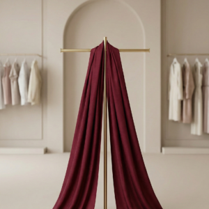 Classic Ruby Wine Solid Dupatta