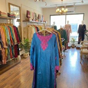 Mulberry Ikat – Printed 2-Piece Ensemble