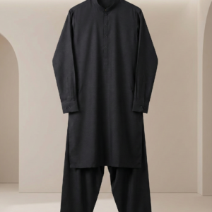 Midnight Jet – Essential Wash-and-Wear 2-Piece Suit