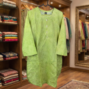 Lime Zest – Printed 2-Piece Ensemble