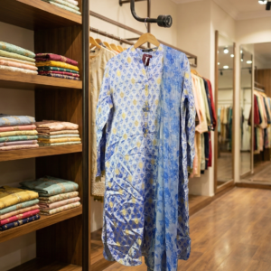 J. Junaid Jamshed – Lavender & Gold Jacquard 3-Piece Festive Suit