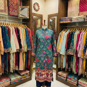 Monochrome Tribal – Printed 2-Piece Ensemble