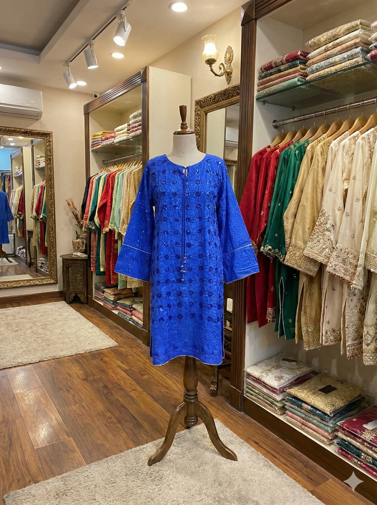 Garnet Heritage – Printed 2-Piece Ensemble