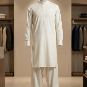 Antique White – Essential Wash-and-Wear 2-Piece Suit