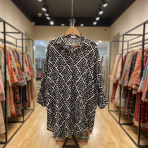 Cobalt Shimmer – Sequined Embroidered 2-Piece