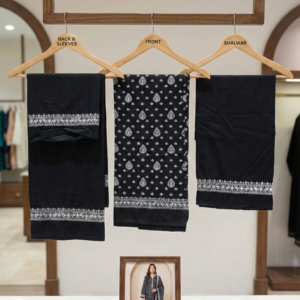 Image 1993 – Midnight Onyx Embroidered Unstitched 2-Piece Lawn Suite